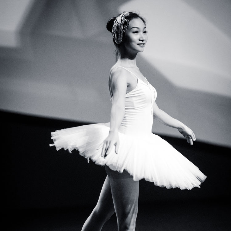 Woman Doing Ballet Performance